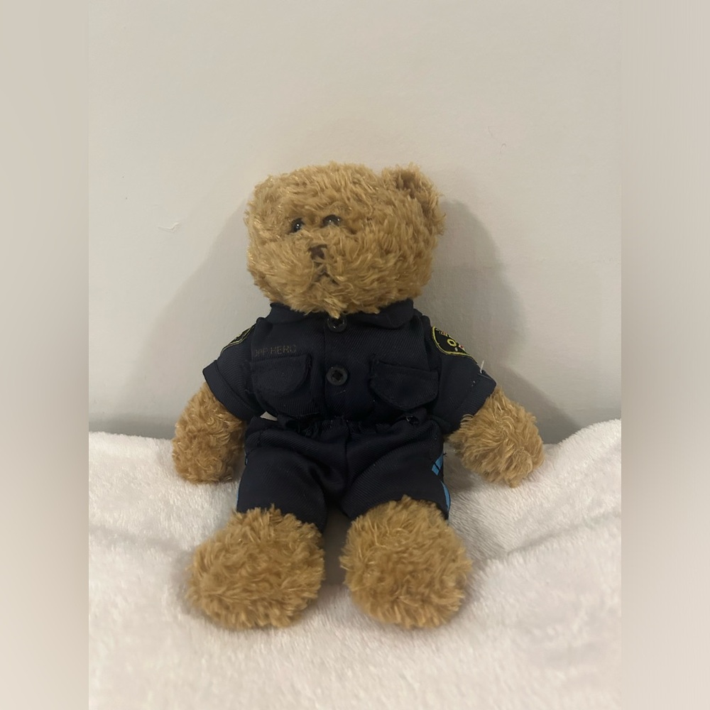 Plush OPP Police Teddy Bear Toy